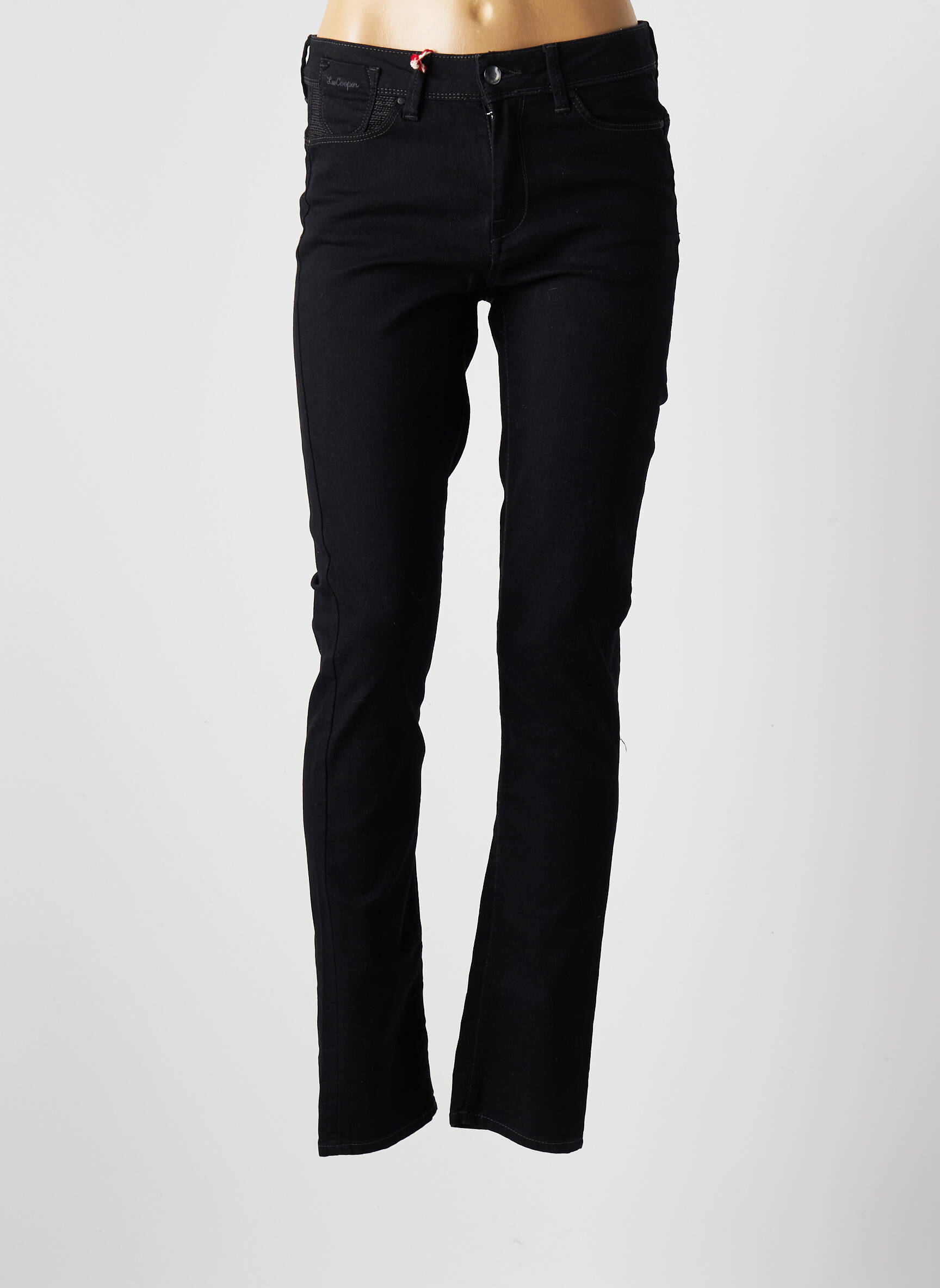 Lee Cooper Jeans Coupe Slim Femme couleur noir