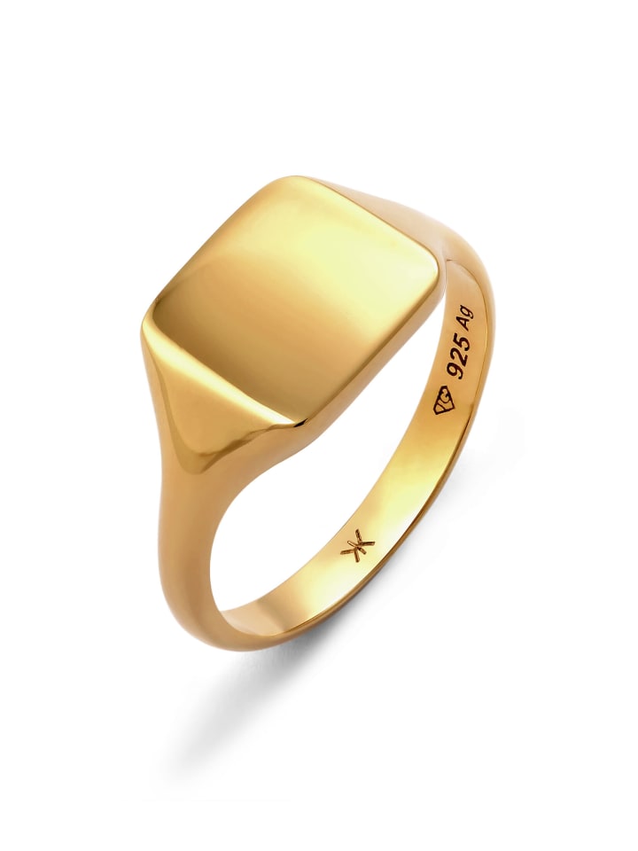 KUZZOI Ring 925 Sterling Silber in Gold günstig kaufen