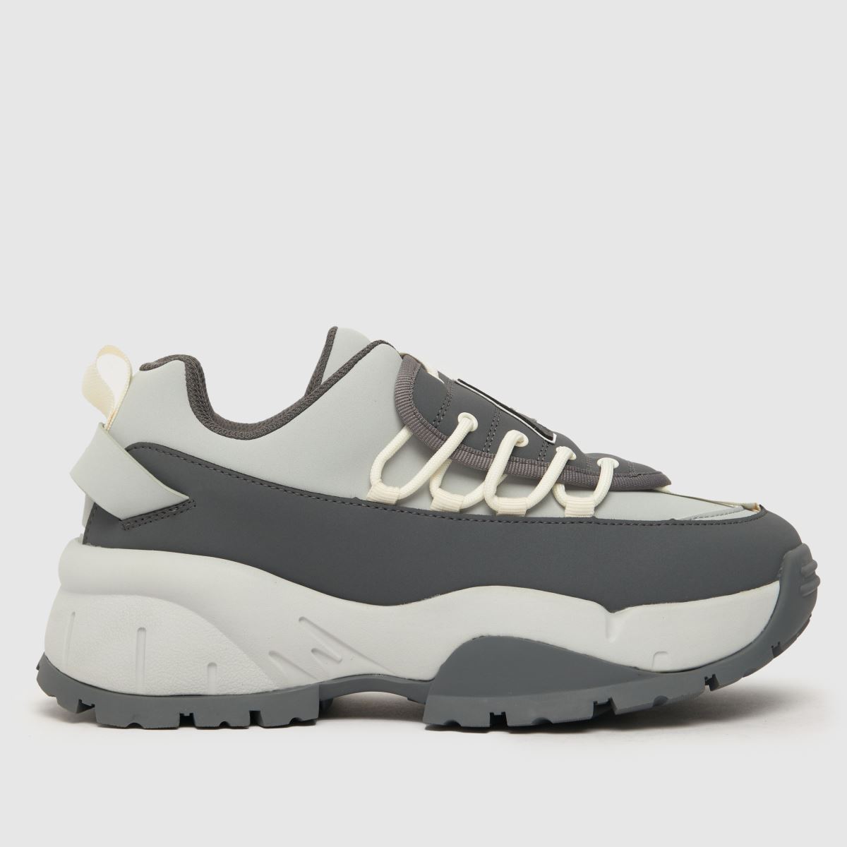 AKUPUNKTUR Gingypock-sneakers i vitt och grått