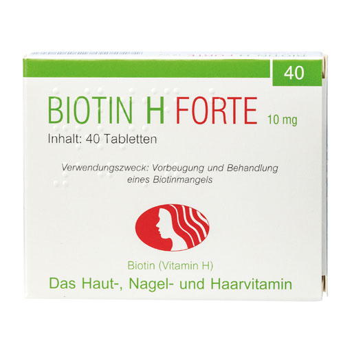 BIOTIN H forte 10 mg Tabletten  40 St  Tabletten