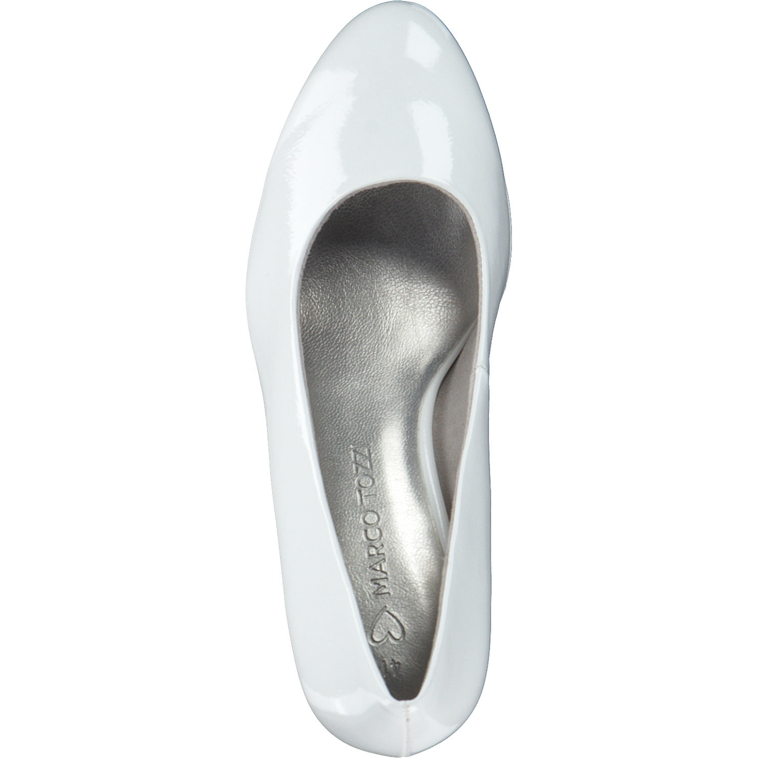Marco Tozzi 22412, Klassische Pumps, Damen, WHITE PATENT