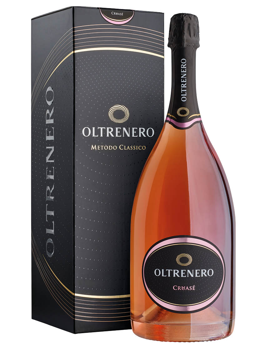 Oltrepò Pavese Metodo Classico Brut Rosé Cruasé  DOCG  Oltrenero Magnum 1,5 ℓ, En Étui