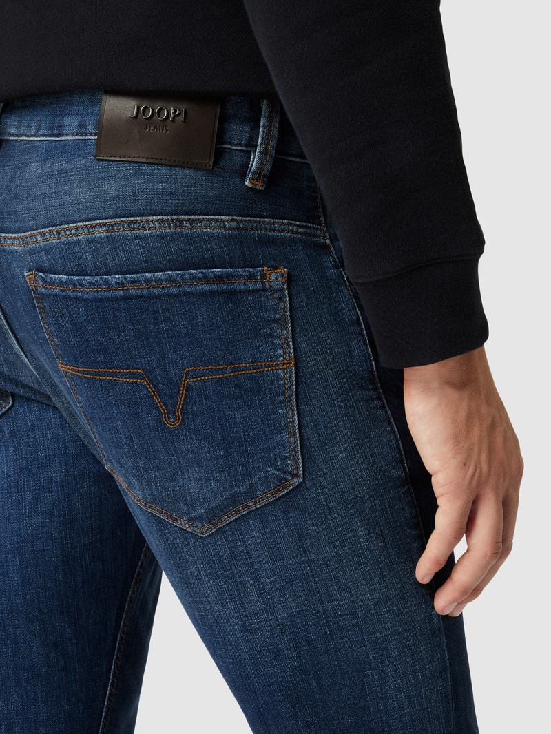Slim Fit Jeans mit Stretch-Anteil Modell 'Stephen' in jeans