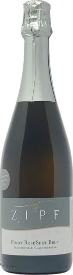 2017 Pinot Rosé Sekt -52 Monate Hefelagerung- brut - Weingut Zipf