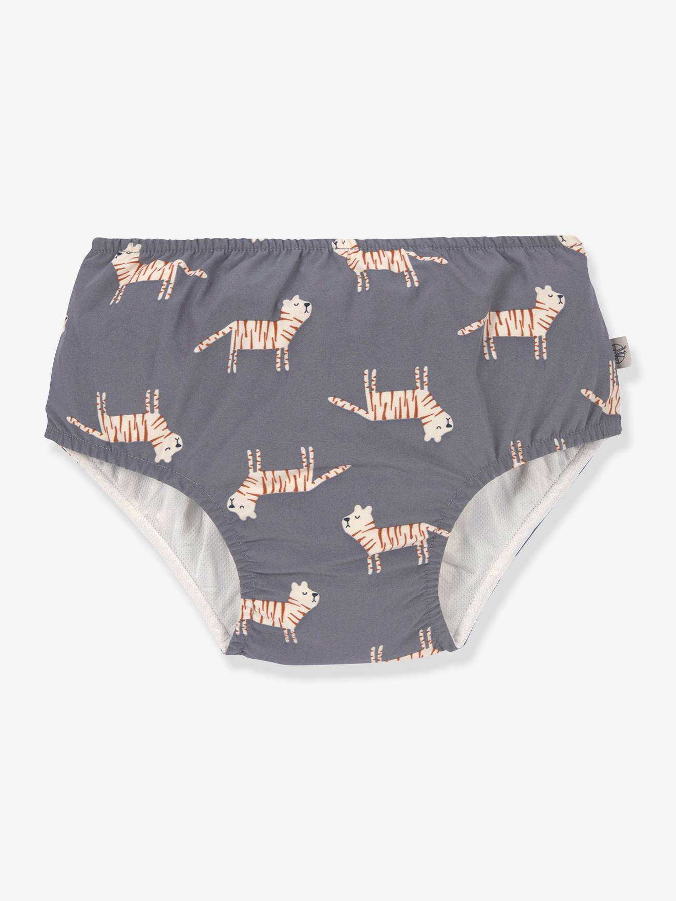 Maillot de bain couche réutilisable LÄSSIG gris imprimé