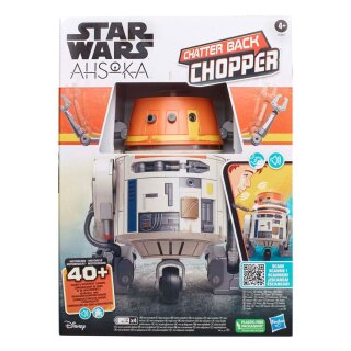 Star Wars: Ahsoka Elektronische Figur Animatronic Chatter Back Chopper 19 cm