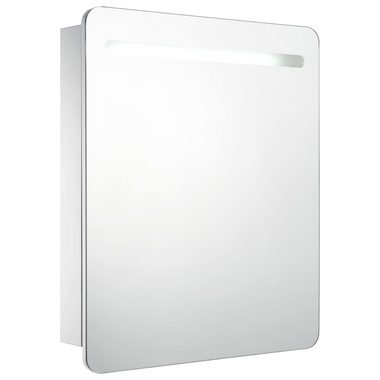 vidaXL Badezimmerspiegelschrank LED-Spiegelschrank 68x9x80 cm
