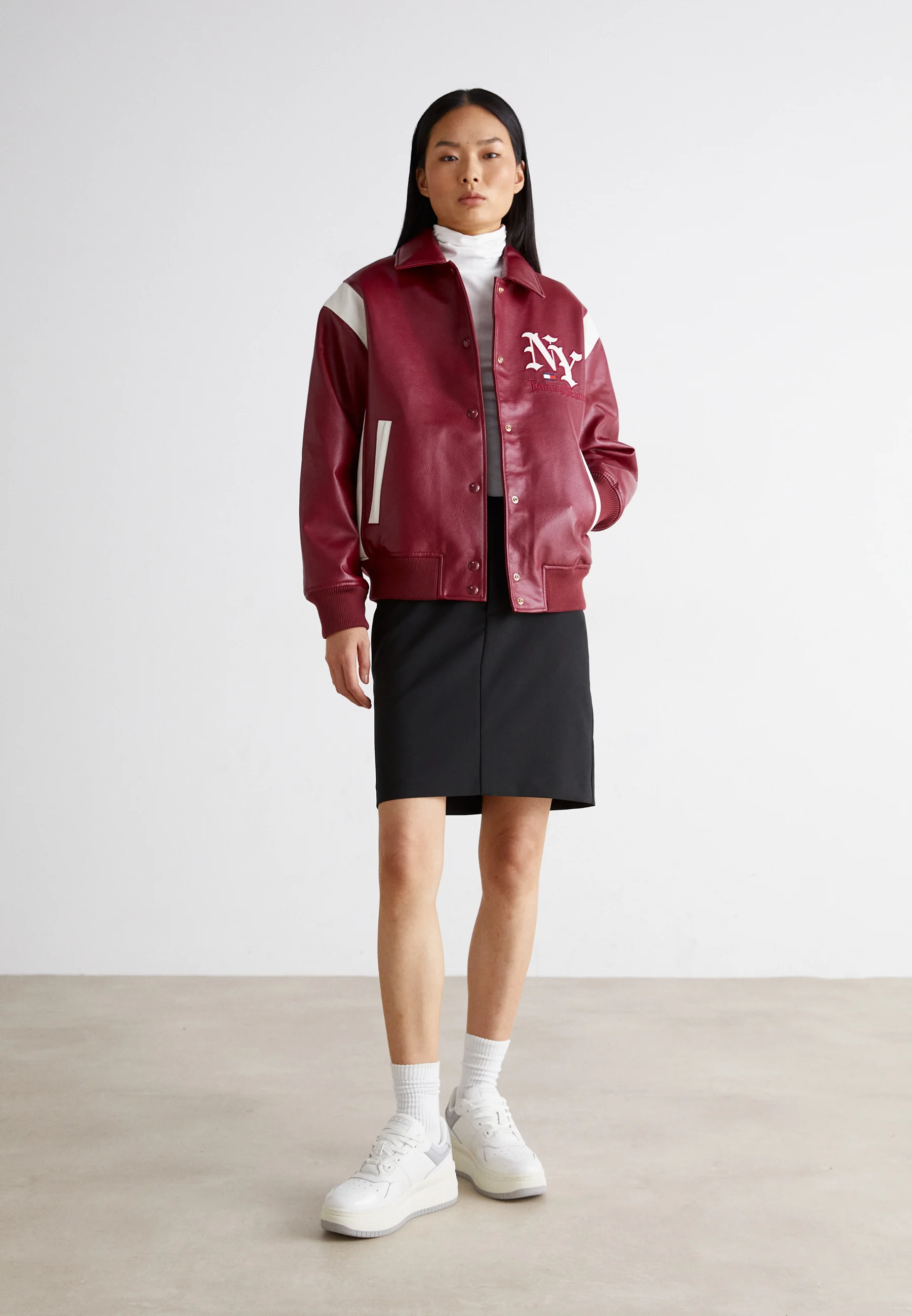 Tommy Jeans RETRO BASKET FLATFORM - Zapatillas bajas