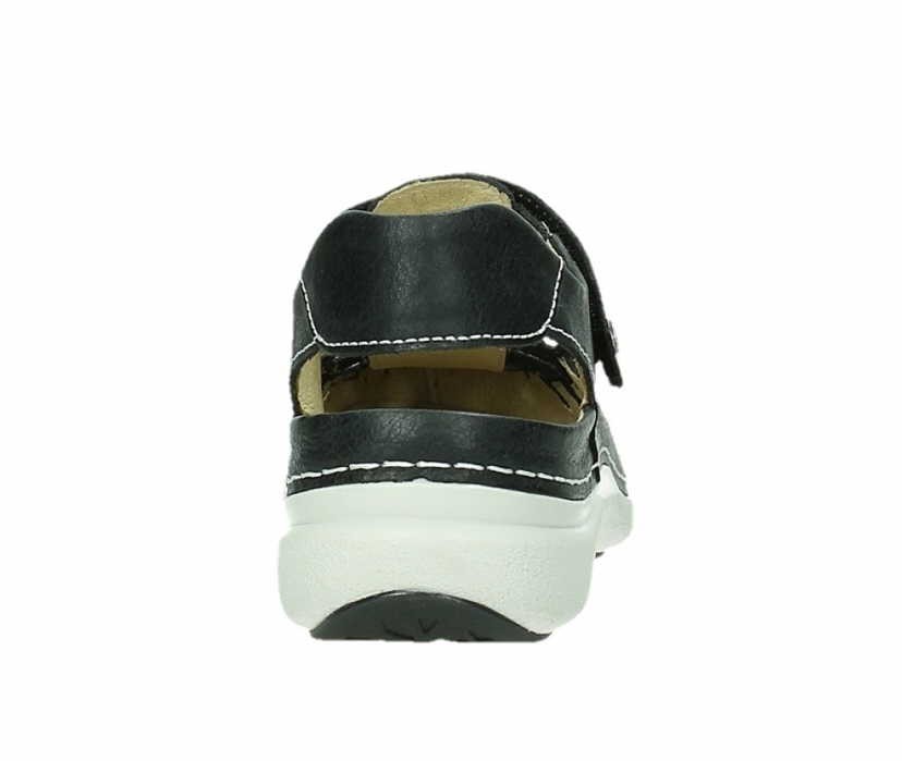 WOLKY Freizeit Schnürer schwarz Rolling Sun Black summer