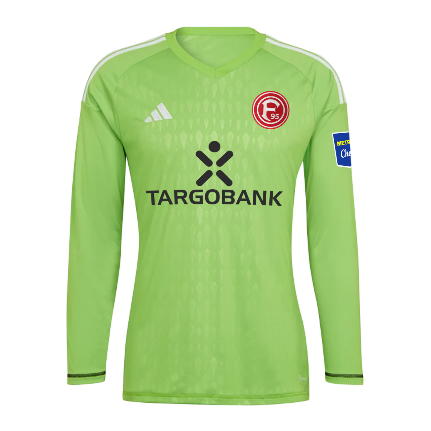 adidas Fortuna Düsseldorf TW-Trikot 2023/2024 Grün