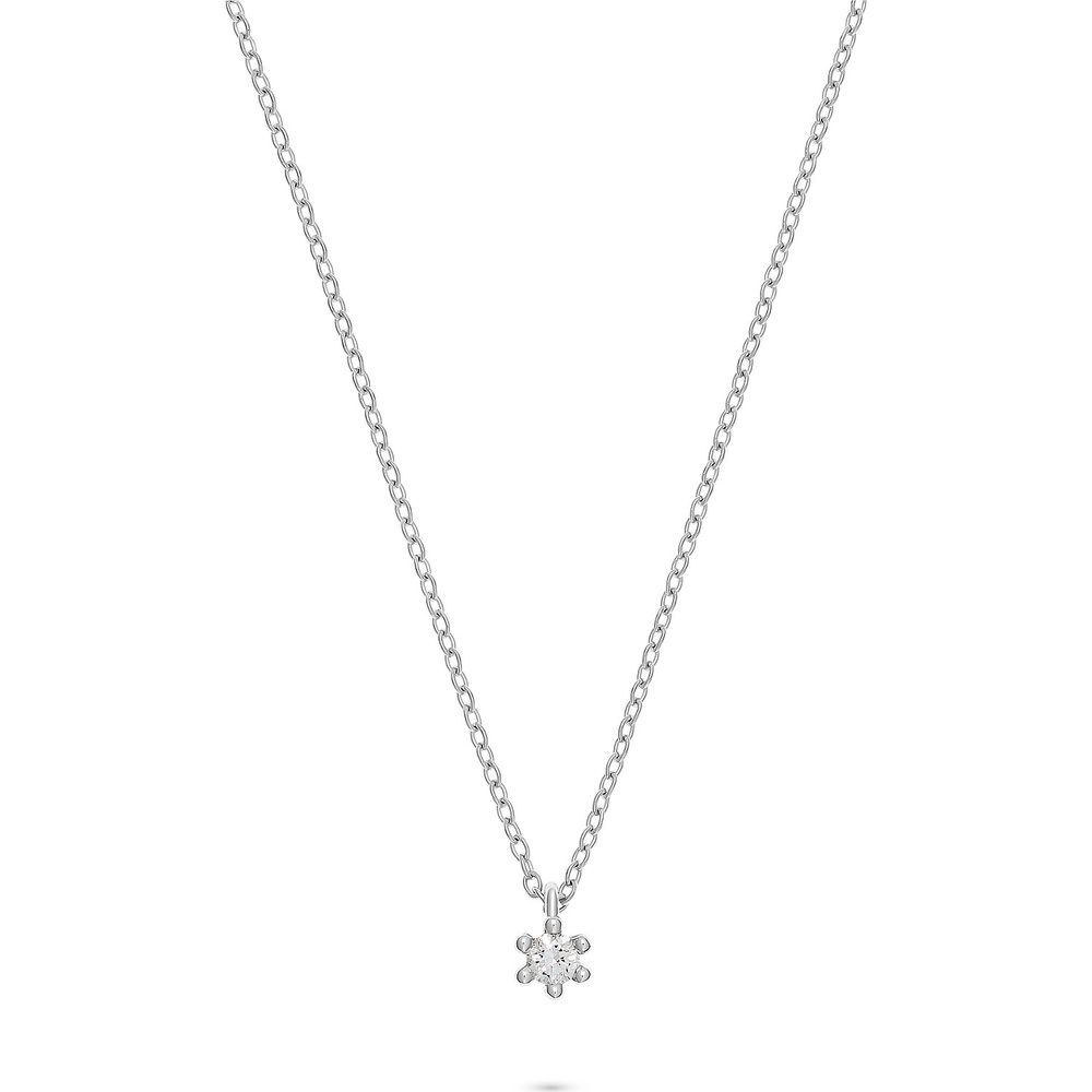 Valeria Chaînette 375 Or blanc collier