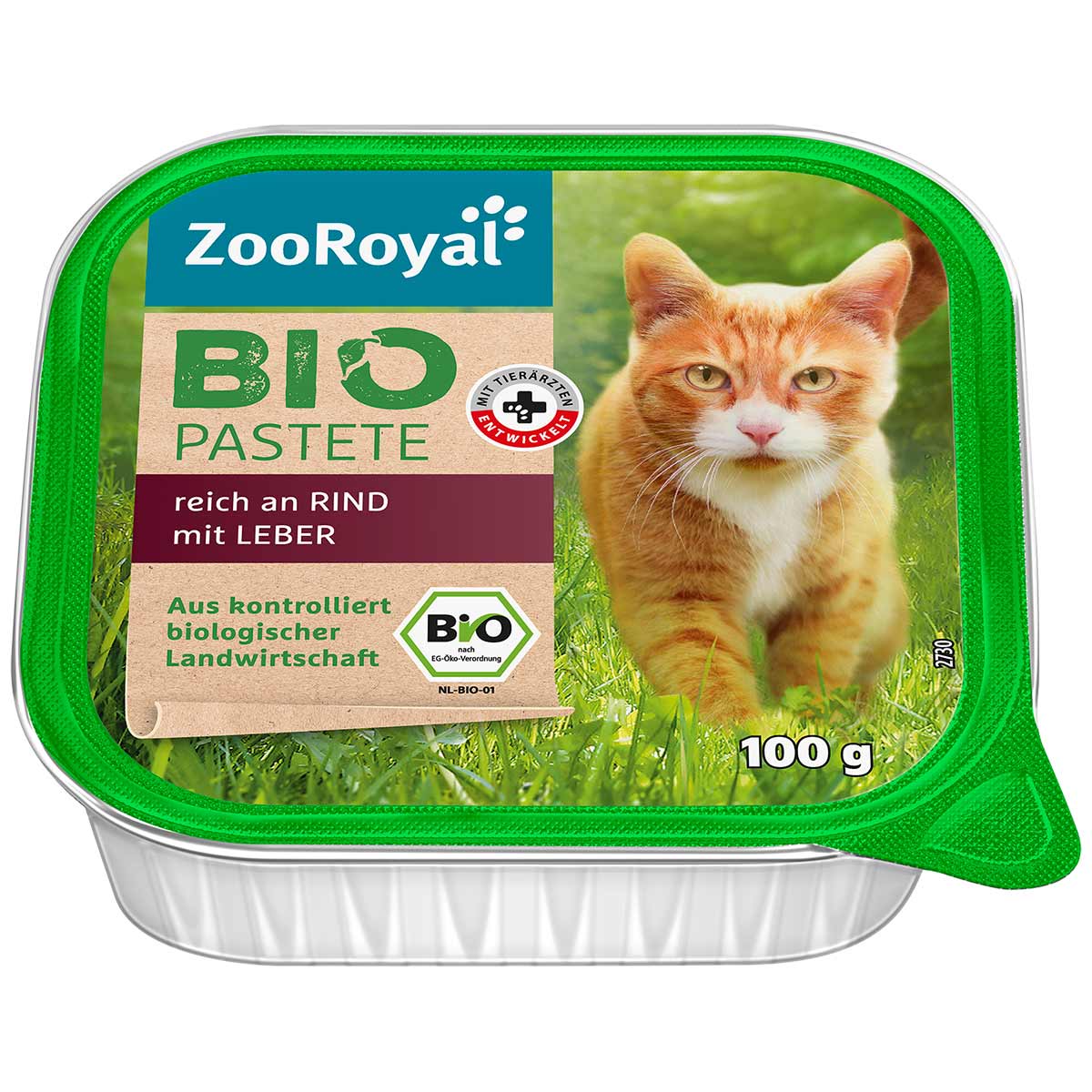 ZooRoyal Bio Pastete reich an Rind mit Leber kaufen