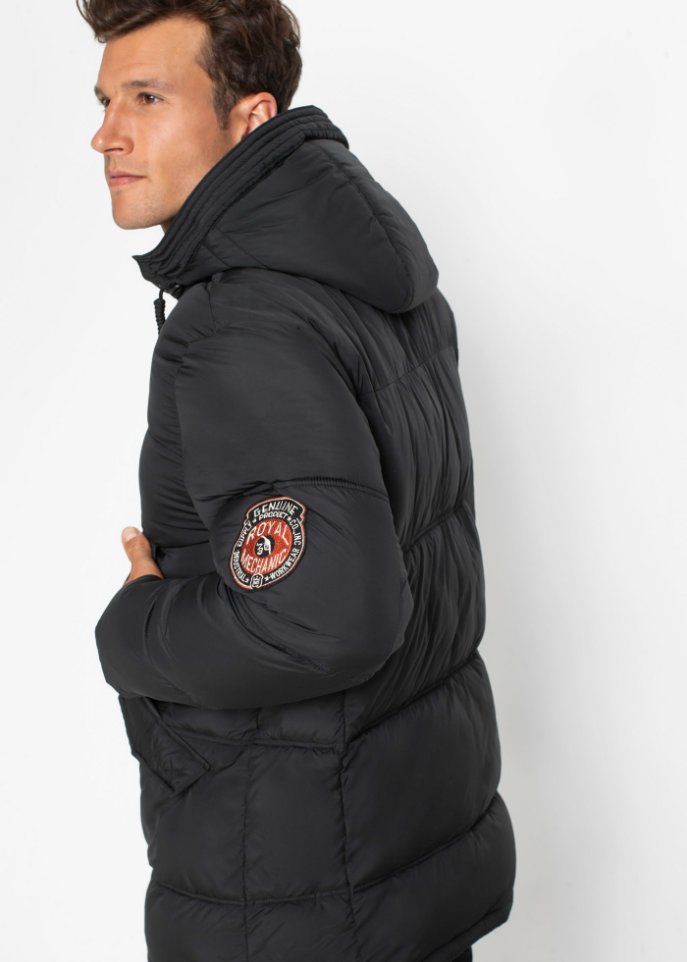 Outdoorjacke mit Kapuze