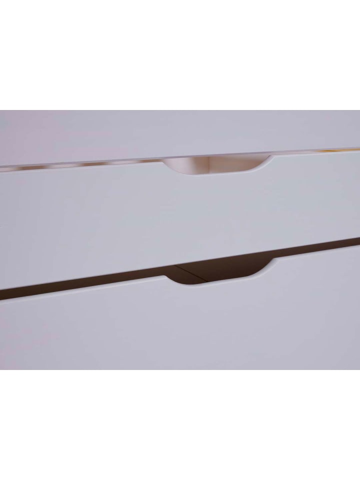 ebuy24 Bett Ulli Weiß 195 x 98 cm günstig kaufen onesize