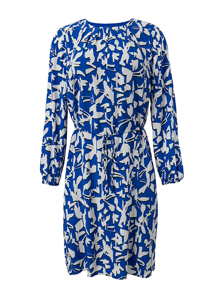 comma Kleid in Blau günstig kaufen