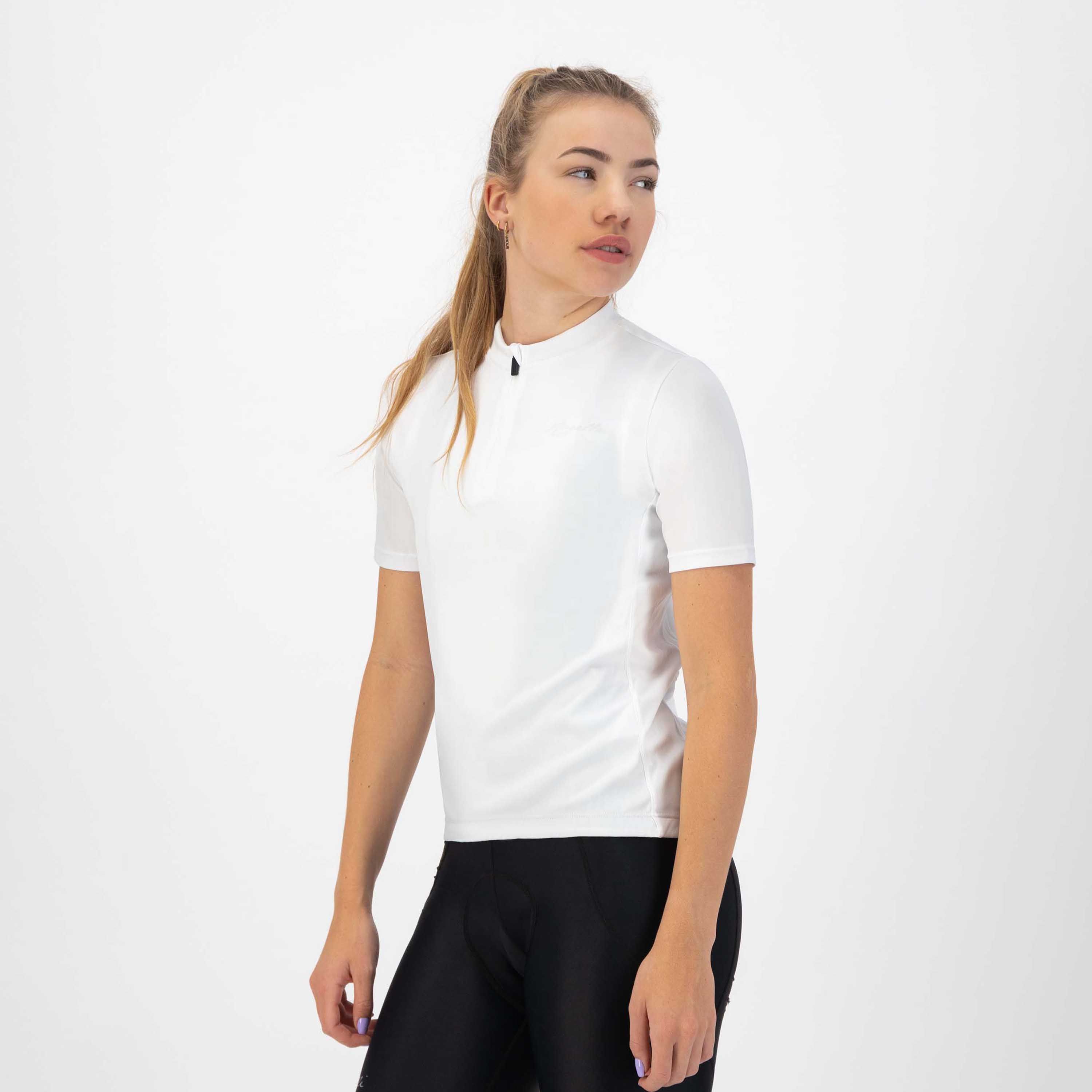 Rogelli Core White Damen Radtrikot