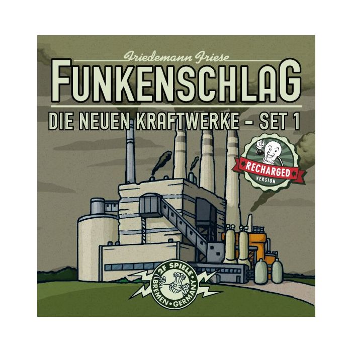 Funkenschlag Erw. 3: Die neuen Kraftwerke (DEU) - Recharged Version