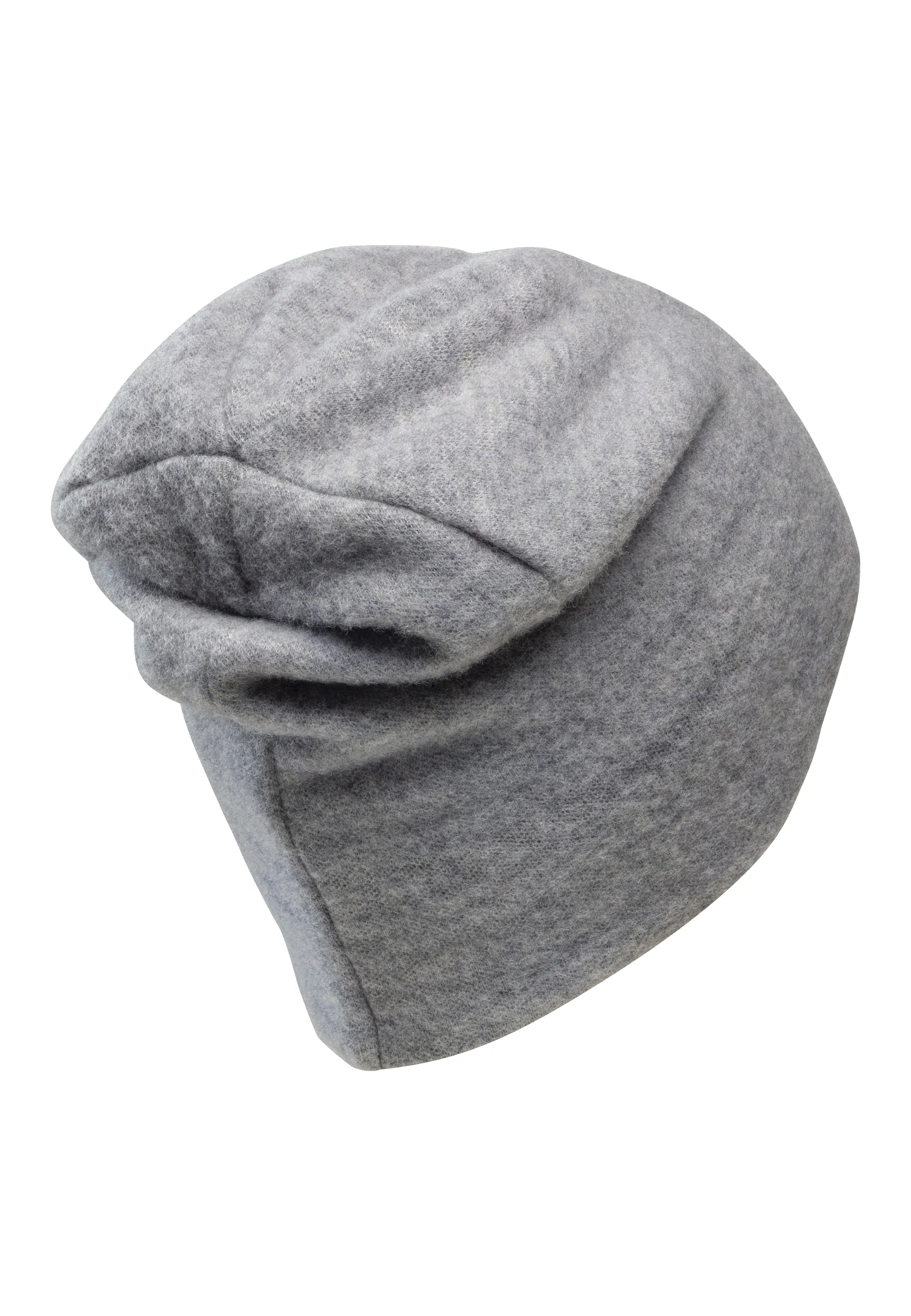 Slouch-Beanie aus Wolle (Merino) in 3 Farben