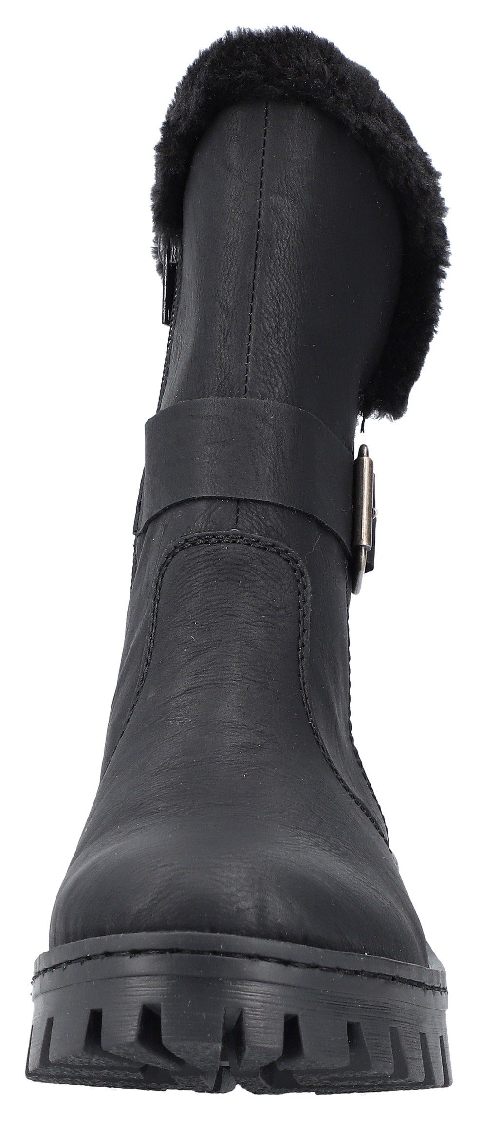 Rieker Winterstiefelette mit Zierschnalle am Schaft