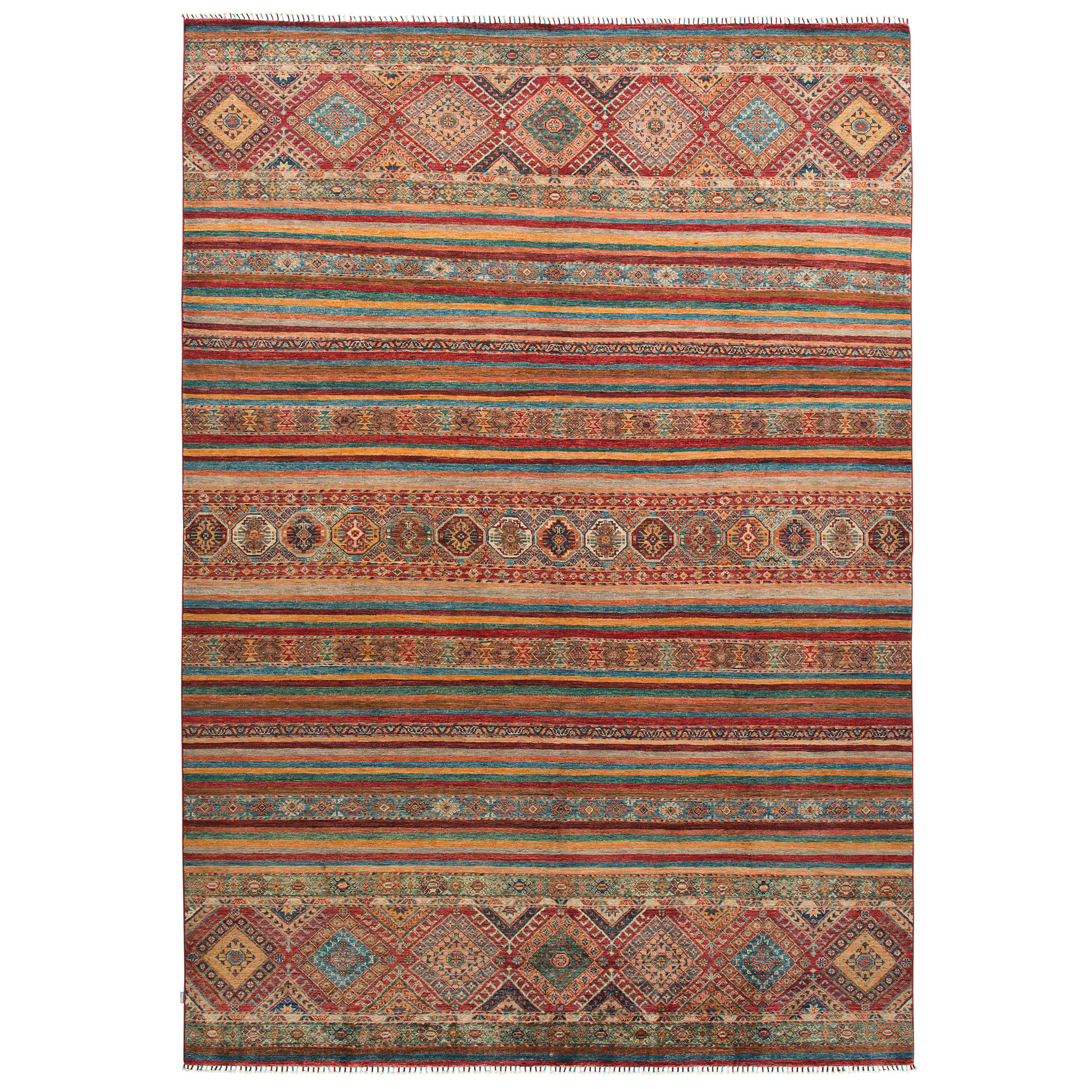 Chobi Schal ca. 249 x 351 cm, Unikat / Einzelstück