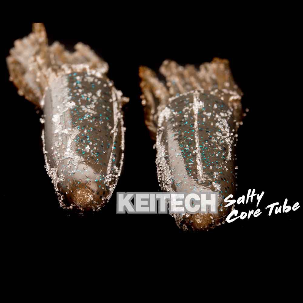 Leurre Souple Tube Keitech Salty Core Tube 8,9cm (x6)