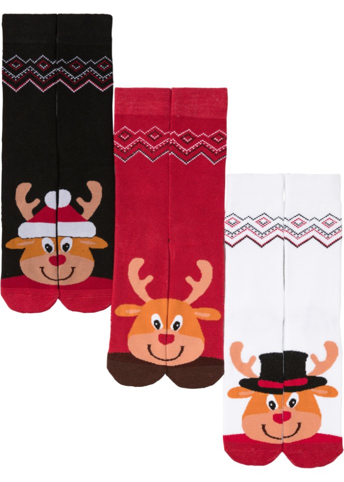 Thermo Socken (3er Pack) mit Geschenkkarte