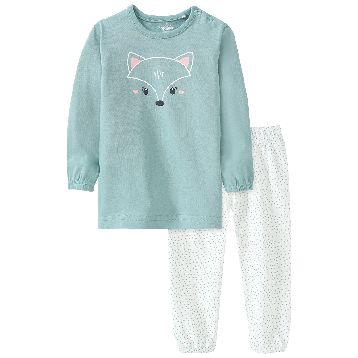 Baby Schlafanzug mit Fuchs-Motiv