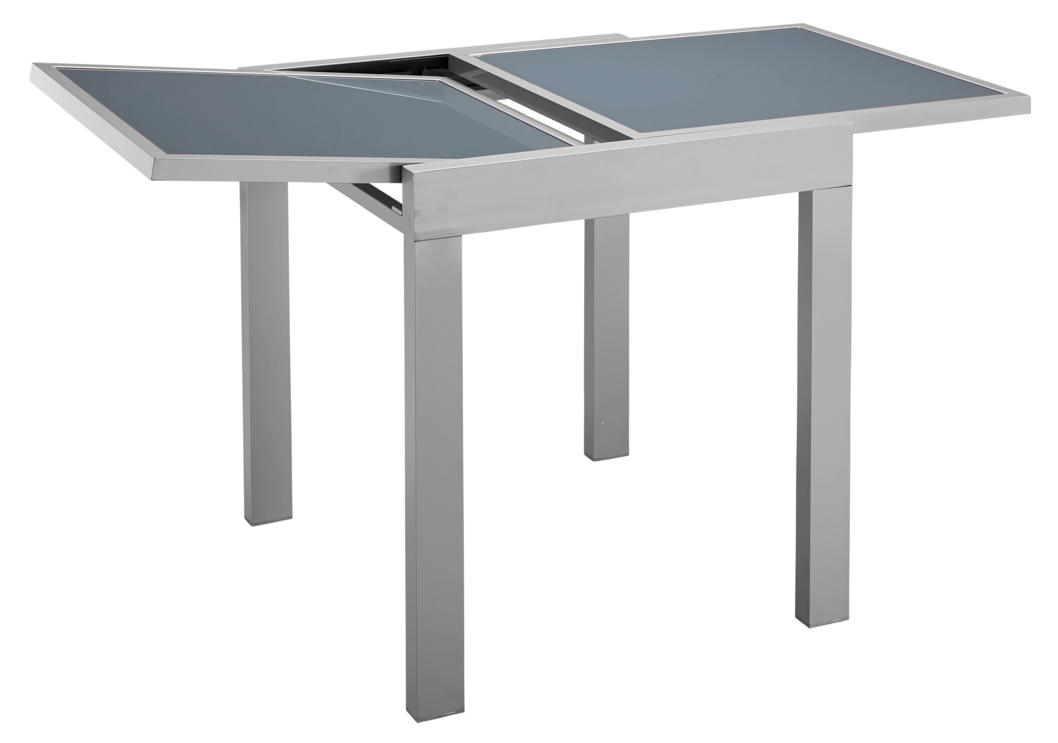 MERXX Gartentisch Lima, 65x65-130 cm, ausziehbar