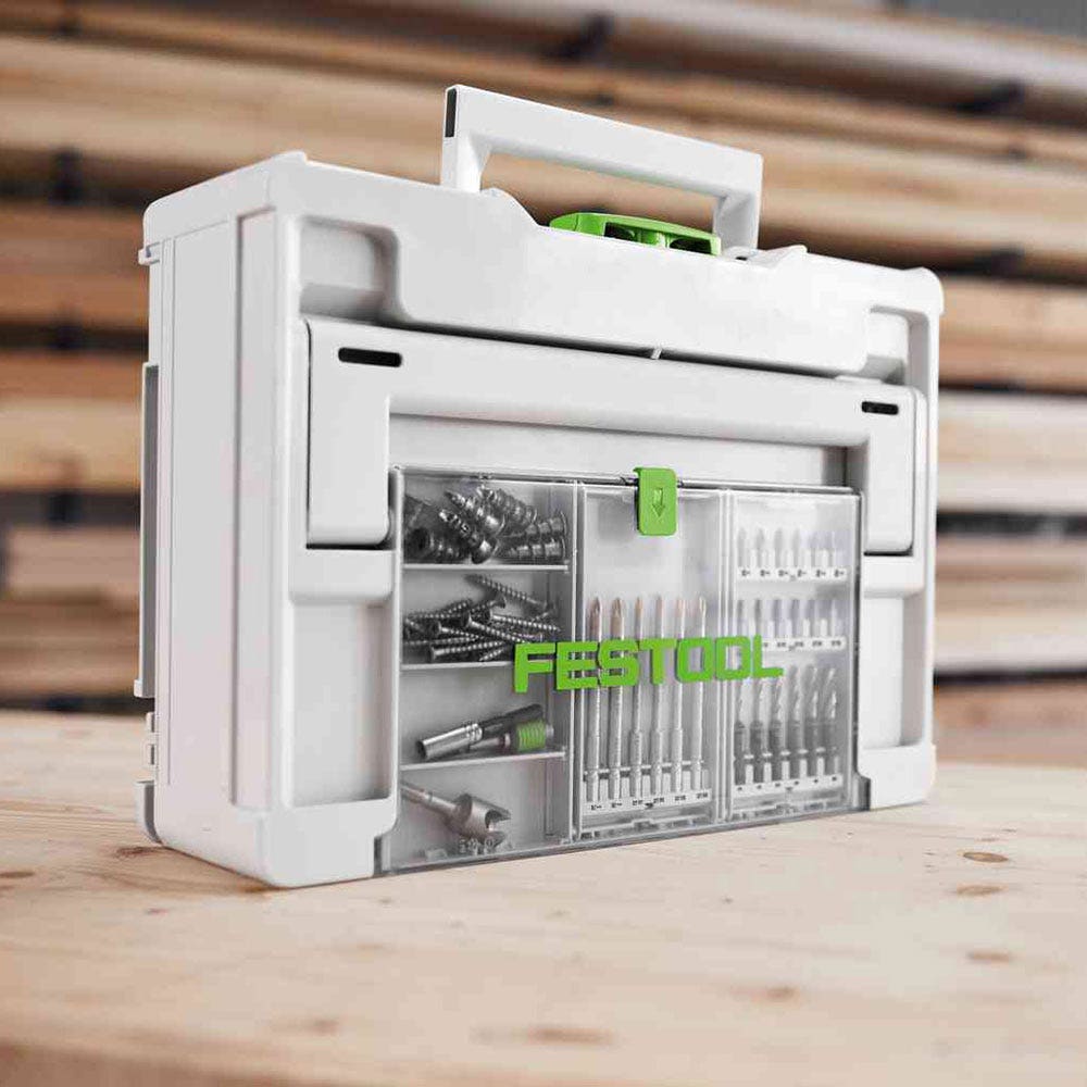 FESTOOL Systainer3 SYS 1.5 médio 137 mm x 396 mm com tampa 577346