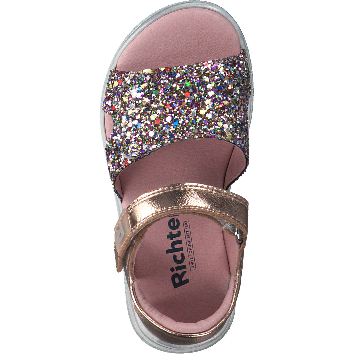 Richter 2405, Sandalen (Kinder), Kinder, Rosa (Gold/Salmon)