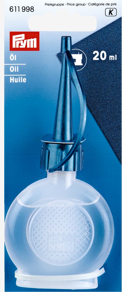 Óleo para máquina de costura 20ml