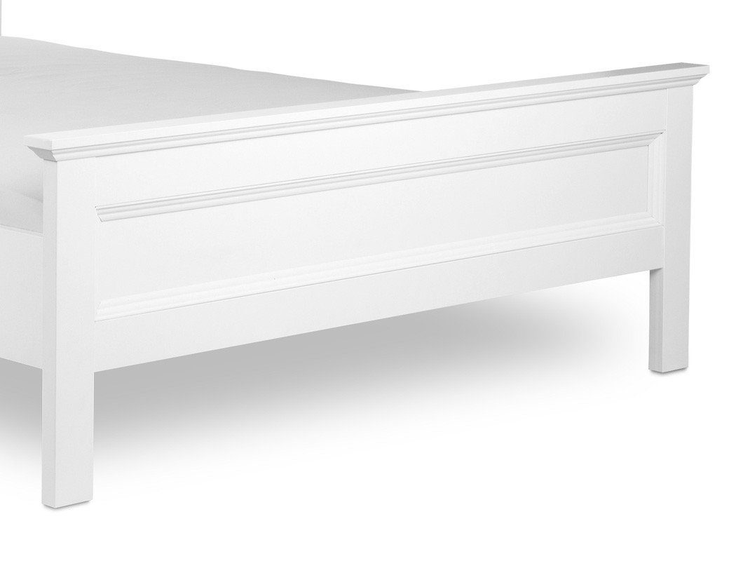 expendio Jugendzimmer-Set Landström, (Spar-Set, 3-St), Landhausstil weiß Bett 140x200 cm