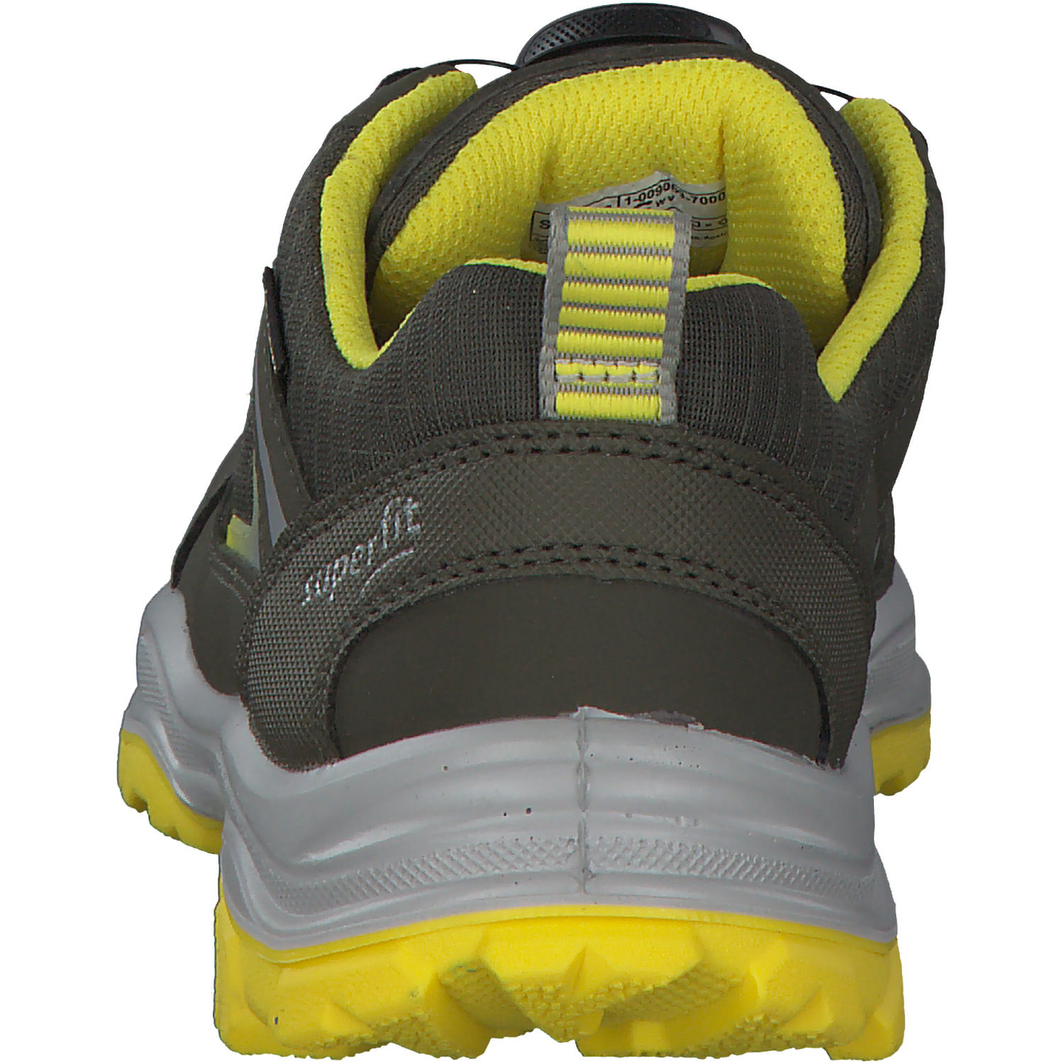 Superfit JUPITER 09069, Trekkingschuhe, Kinder, GRÜN/GELB