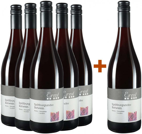 5+1 Paket Spätburgunder Steingässle trocken - Weingut Ernst