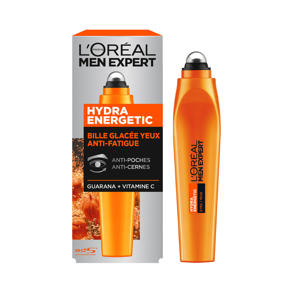 L'Oréal Paris Men Expert Hydra Energetic Bille Glacée Yeux Anti-Fatigue Homme