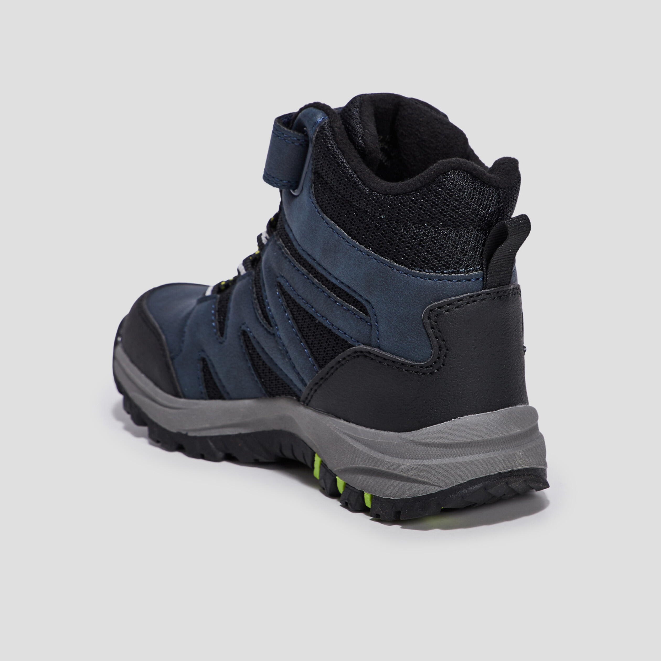 Bottines crantées Trappeur bleu marine garçon | La Halle