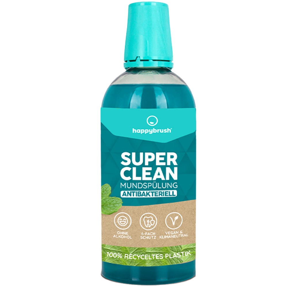 Happybrush SuperClean Mundspülung 500 ml