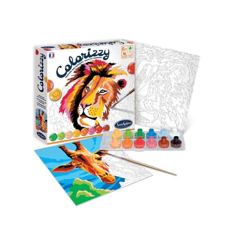 Colorizzy Savane peinture par numéro Sentosphère