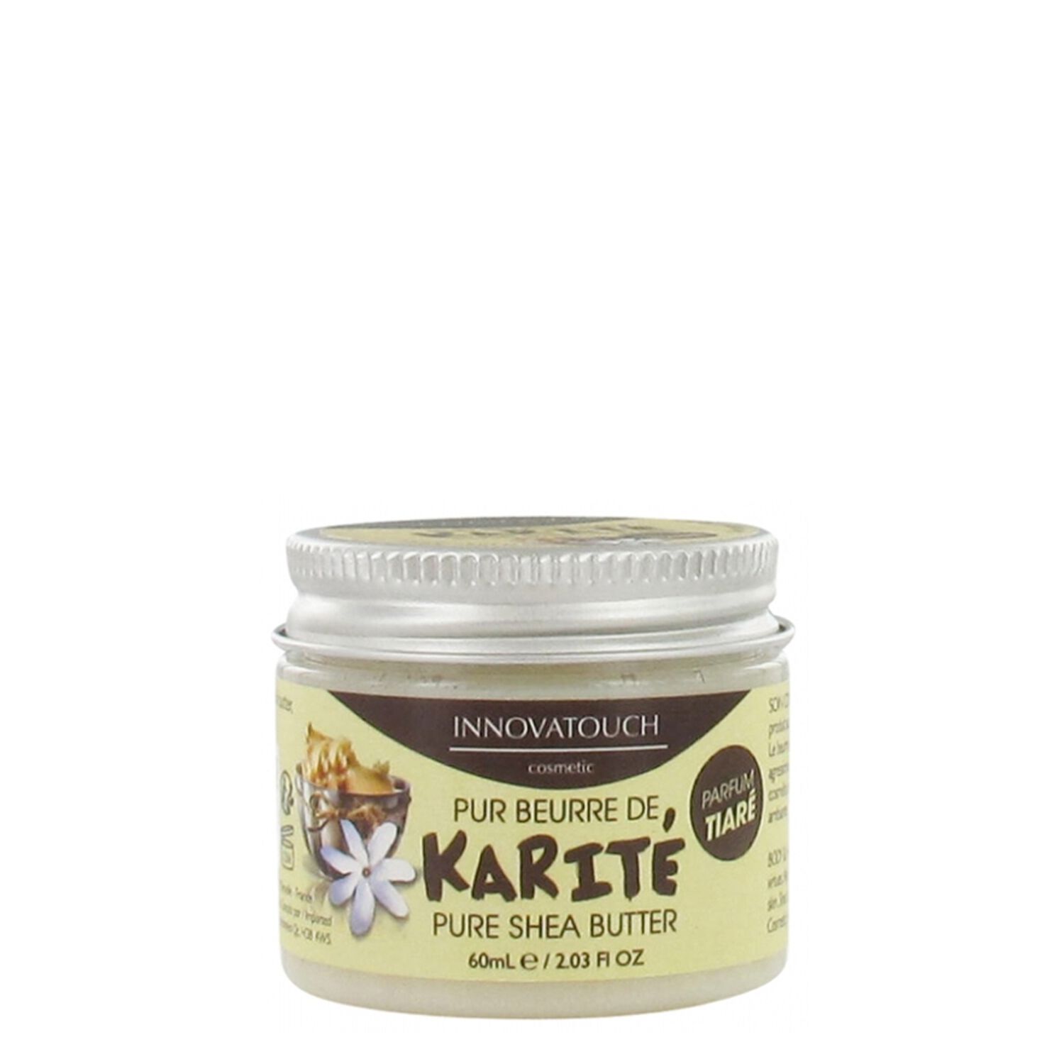Innovatouch Pur Beurre de Karité Parfum Tiaré - Corps et Cheveux 60 ml