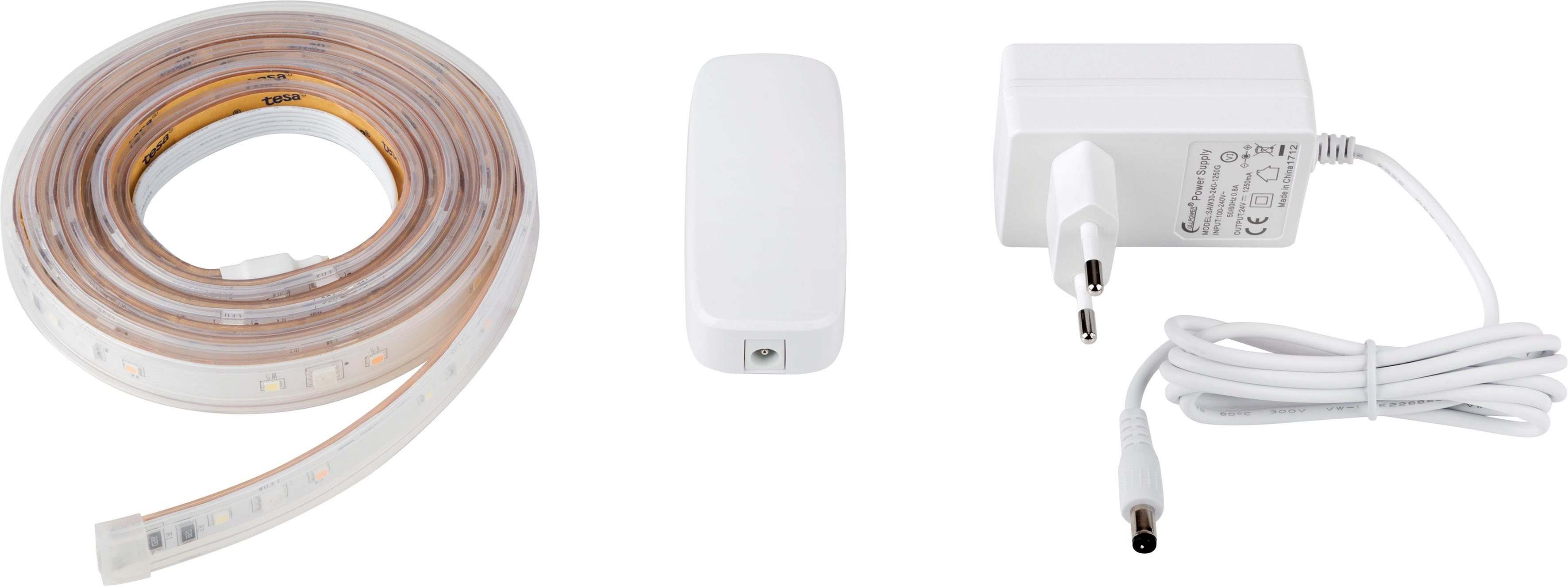 EVE LED Lichtleiste Light Strip, Dimmer, Farbwechsel, erweiterbar, LED fest integriert, Farbwechsler
