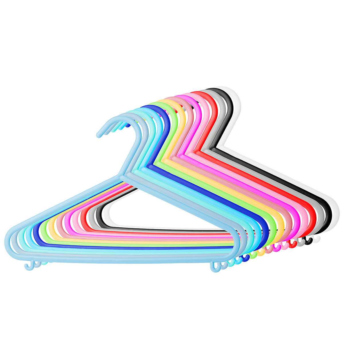 Kinderkleiderbügel 8 St. Baby Kleiderbügel Set Kinder Clothes Hanger Kunststoff Kleiderbügel