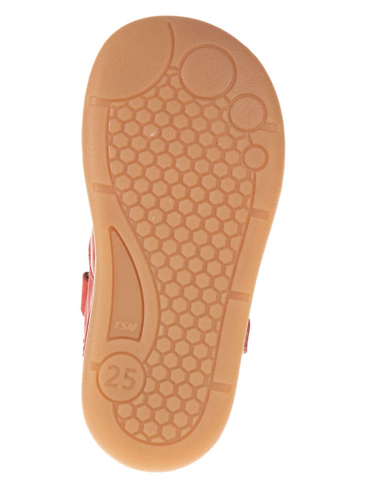 El Naturalista Leder-Ballerinas in Rot günstig kaufen