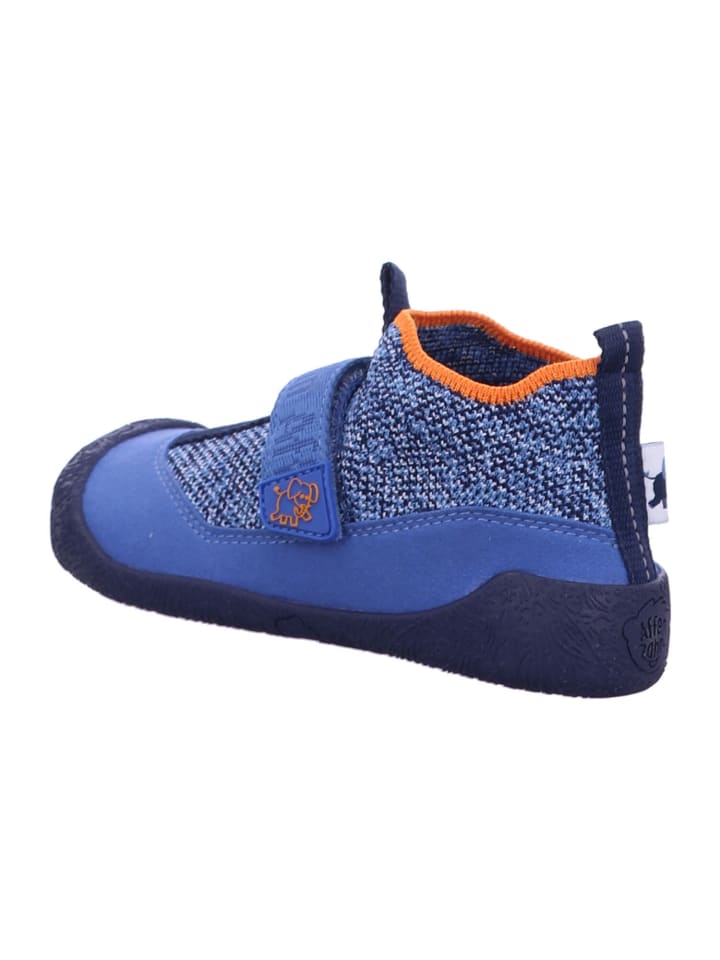Affenzahn Jungen- Halbschuhe Lauflerner Knit Toddly Elefant in Blau günstig kaufen