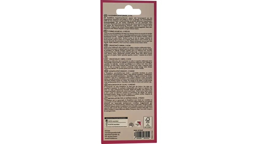 BODY&SOUL TOOLS Augenbrauenformer