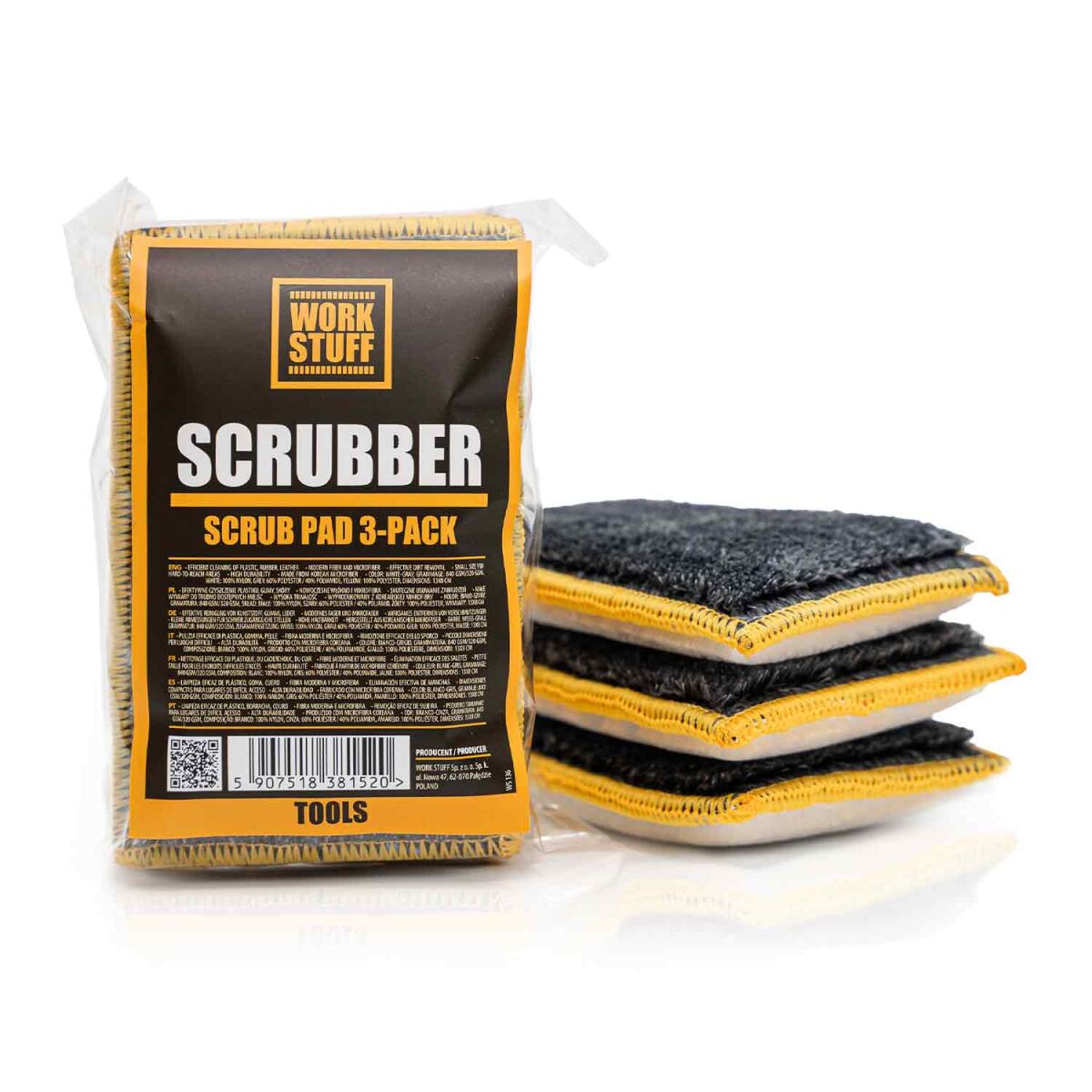 Work Stuff Scrubber Pad 3-Pack
