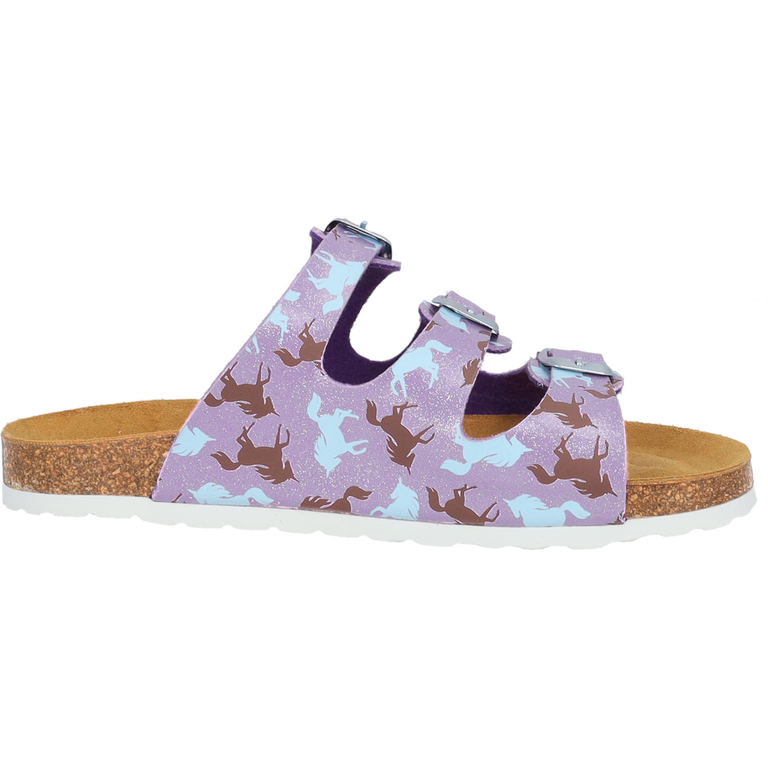 Palado Kids Capri G Print, Pantoletten, Kinder, Lila Unicorn