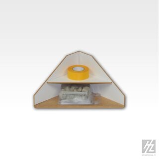 Hobbyzone: Regalmodul 4 Ecke Abschlussstück