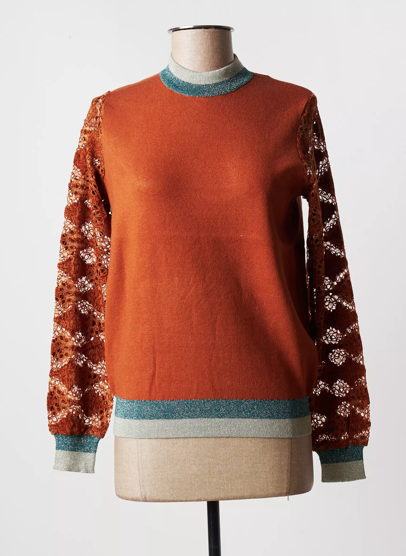 La Fiancee Du Mekong Pulls Femme couleur orange