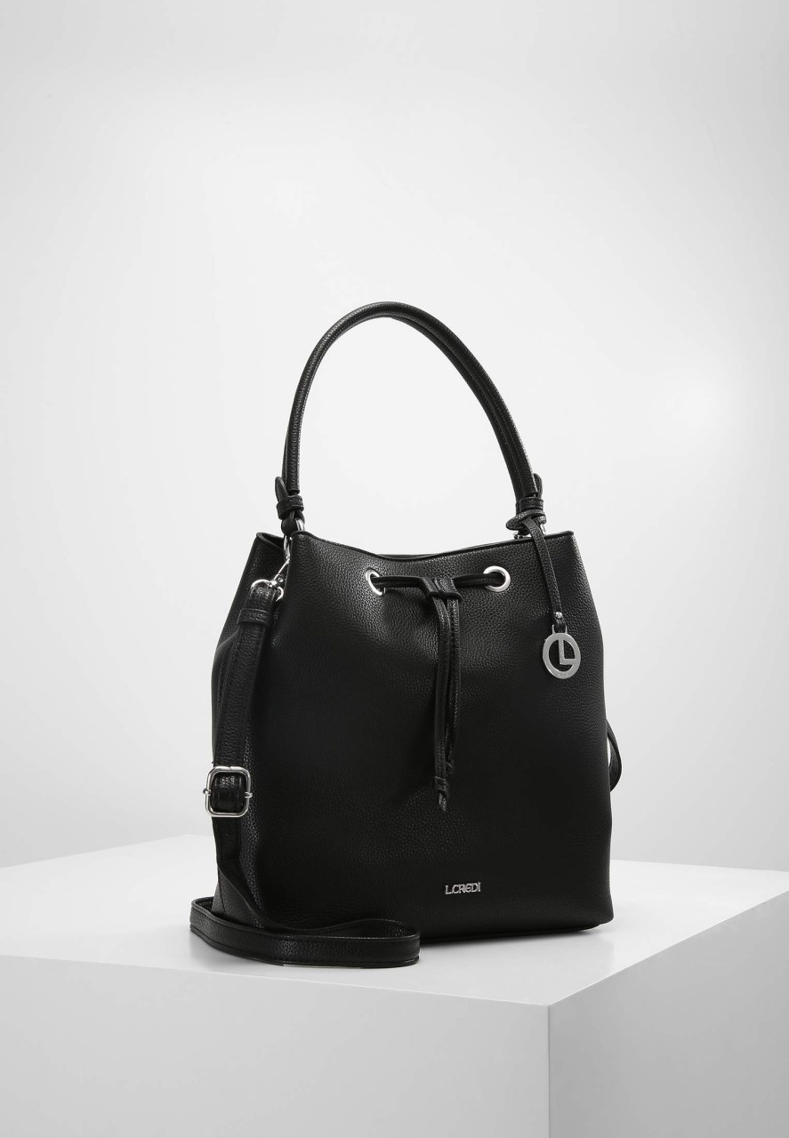 L. CREDI Handtaschen schwarz