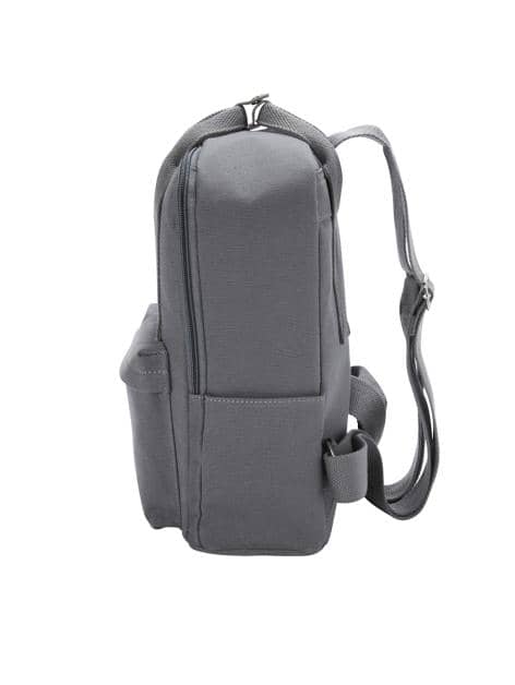 Rucksack mit aufgesetztem Reißverschlussfach